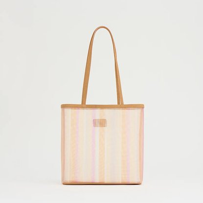 Picture of Mansur Gavriel Large Filo Tote - Sunset Multi