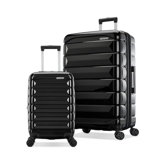 Picture of American Tourister Kontour 2PC Luggage (CO/Lg) - Matte Black
