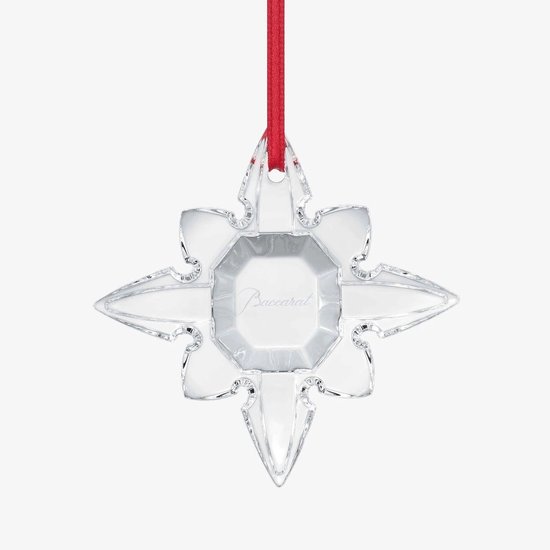 Picture of Baccarat Noel Ornament Octogone - Clear