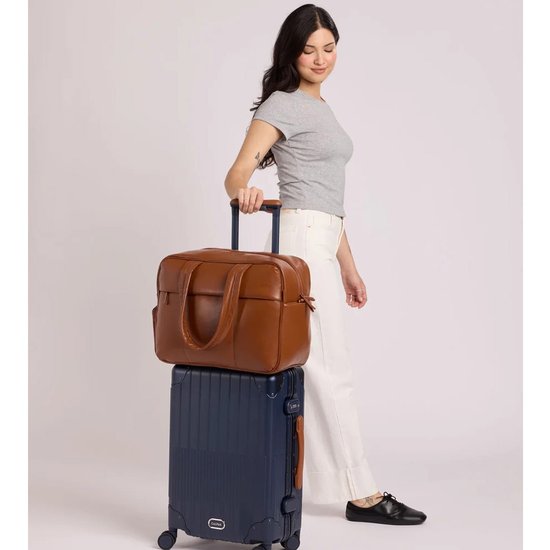Picture of Calpak Luka Duffel Vegan Leather - Honey Brown