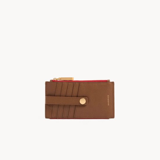 Picture of Hammitt 210 West - Mahogany/Brushed Gold Red Zip