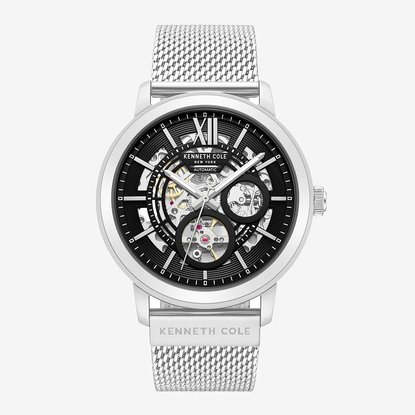 Picture of Kenneth Cole Stainless Steel Automatic Watch with Black Dial