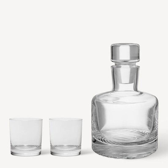 Picture of Kosta Boda Wave Decanter 3-Piece Set