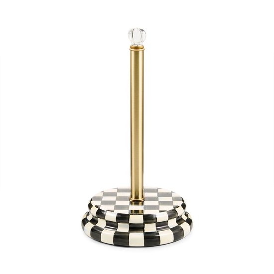 Picture of MacKenzie-Childs Courtly Check Paper Towel Holder