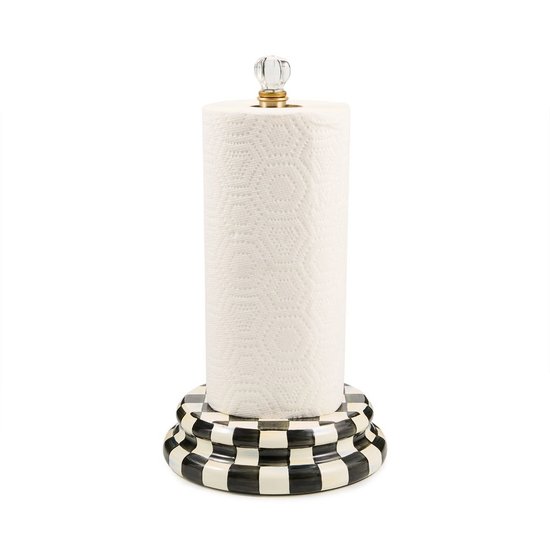Picture of MacKenzie-Childs Courtly Check Paper Towel Holder