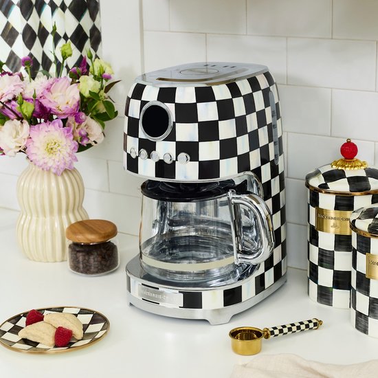 Picture of MacKenzie-Childs Courtly Check Drip Coffee Maker