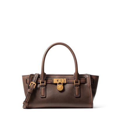 Picture of Michael Kors Hamilton Moderne XS E/W Satchel Xbody - Chocolate