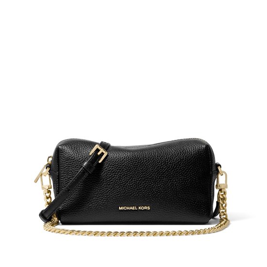 Picture of Michael Kors Bryant Small Soft Crossbody with Chain - Black