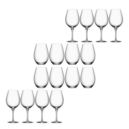 Picture of Orrefors More Wine & More Stemless 16PC Set