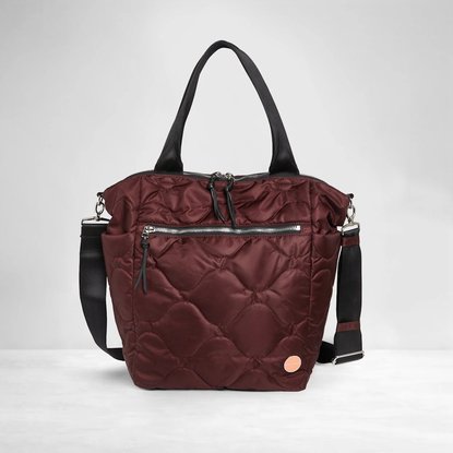 Picture of shortyLOVE Ranger Large Quilted Tote - Bordeaux