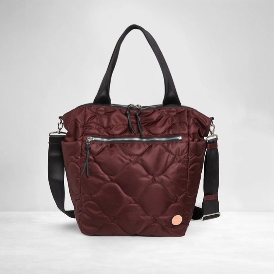 Picture of shortyLOVE Ranger Large Quilted Tote - Bordeaux