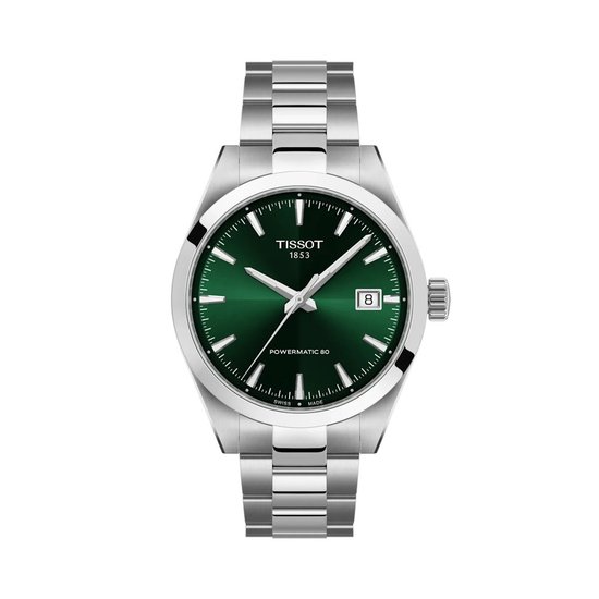 Picture of Tissot Gentleman 38MM Stainless Steel Watch with Green Dial