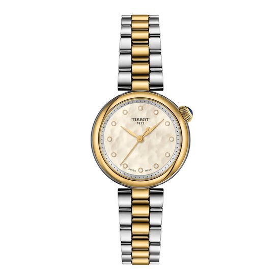 Picture of Tissot Desir 28MM Two-Tone Steel Watch with Gold Dial