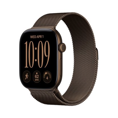 Picture of Apple Watch 12 GPS 46mm Dark Bronze Case Dark Bronze Loop- M/L