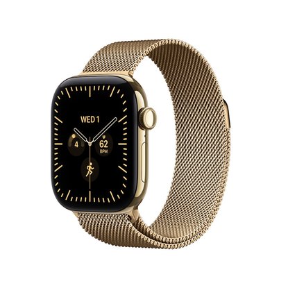 Picture of Apple Watch 12 GPS/Cell 42mm Radiant Gold Case & Milanese Loop