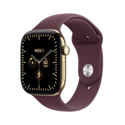 Picture of Apple Watch 12 GPS/Cell 46mm Radiant Gld Case Brgndy Sport-M/L
