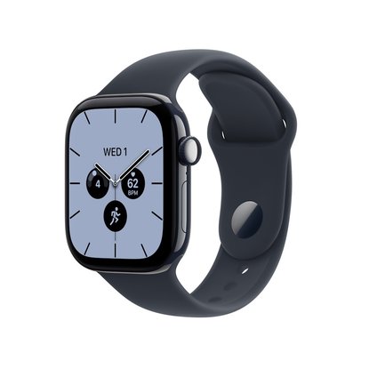 Picture of Apple Watch 12 GPS/Cell 42mm Blue Ceramic Blue Sport Band- M/L