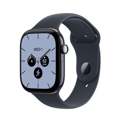 Picture of Apple Watch 12 GPS/Cell 46mm Blue Ceramic Case Blue Sport- S/M