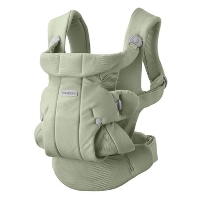 Picture of BabyBjorn Baby Carrier Hold - Brushed Woven/Light Green