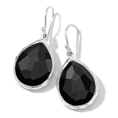 Picture of Ippolita 925 Rock Candy Teardrop Earrings in Onyx