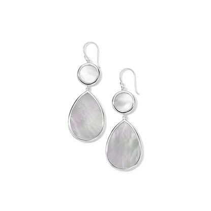 Picture of Ippolita 925 Polished Rock Candy Dot & Teardrop Earrings
