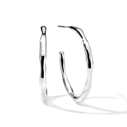 Picture of Ippolita 925 Classico Thin Squiggle #2 Hoop Earrings