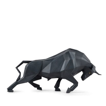 Picture of Lladro Bull - Matte Black
