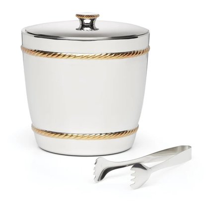 Picture of Reed & Barton Roseland Ice Bucket & Tongs