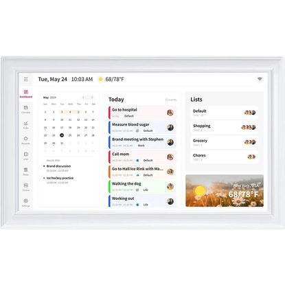Picture of Supersonic 15.6'' Smart Family Calendar w/ Touchscreen Display