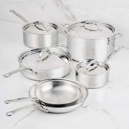 Picture of Hestan Pro Bond Luxe 10PC Stainless Steel Cookware