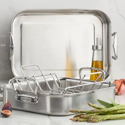 Picture of Hestan Provisions Stainless Steel Small Roaster with Rack