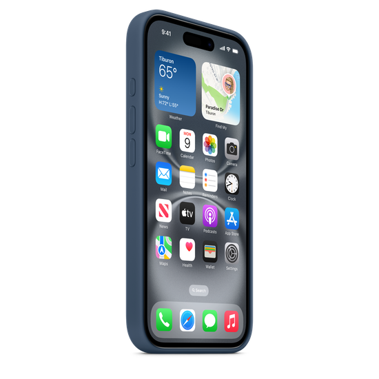 Picture of iPhone 16 Silicone Case with MagSafe