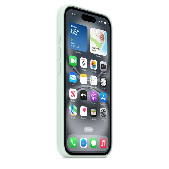 Picture of iPhone 16 Silicone Case with MagSafe