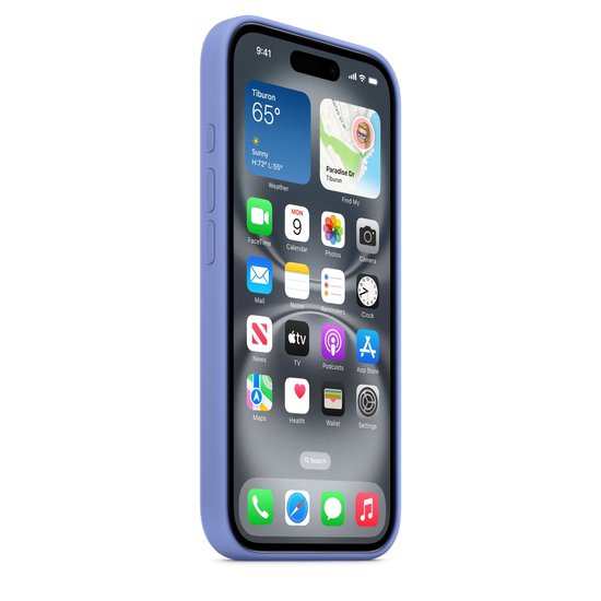 Picture of iPhone 16 Silicone Case with MagSafe