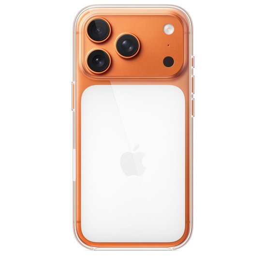 Picture of iPhone 17 Pro Clear Case with MagSafe